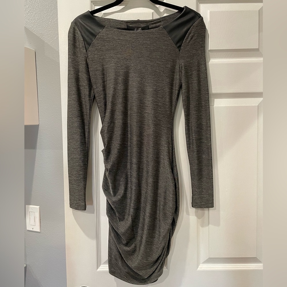 Guess XS jersey fitted dress